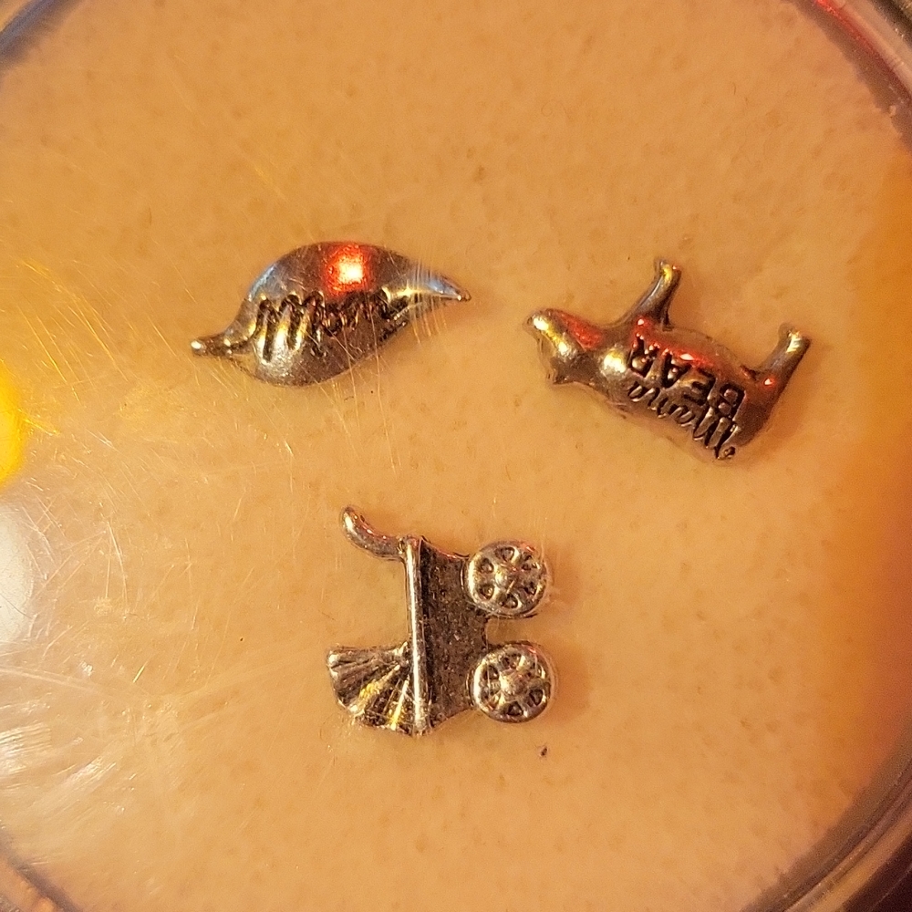 Origami Owl charm set of 3